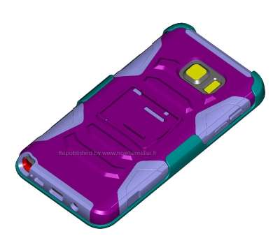 Render di una cover per Samsung Galaxy Note 5