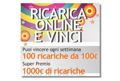Ricarica on line e vinci con Wind