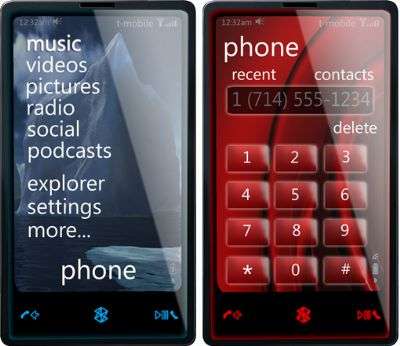 Rumor Microsoft ZunePhone