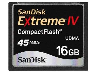 SanDisk Extreme IV CompactFlash