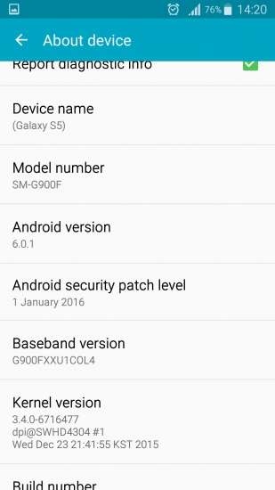 Samsung S5 
