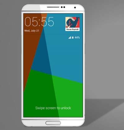 Samsung Galaxy Note 4: un concept con vetro curvo