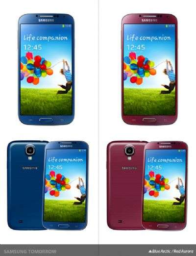 Samsung Galaxy S4 colori