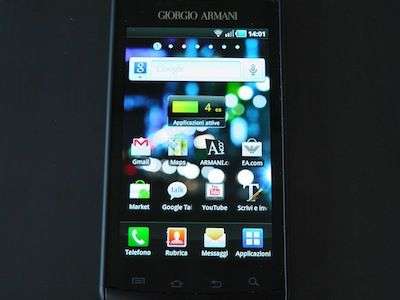 Samsung i9010 Armani Phone