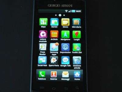 Samsung i9010 Armani Phone