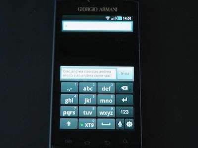 Samsung i9010 Armani Phone
