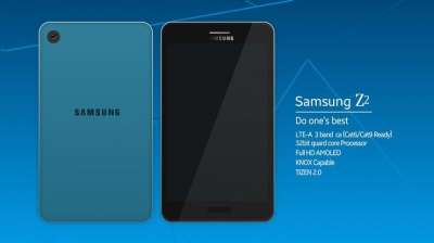 Samsung Z2 con a bordo l'OS proprietario Tizen
