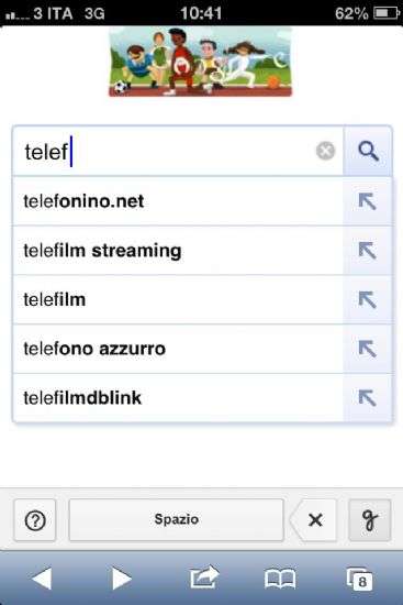 Scrittura mano Google