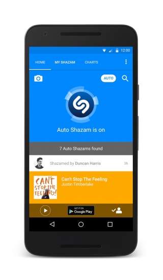 La nuova funzione di Shazam