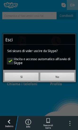Skype BlackBerryZ10