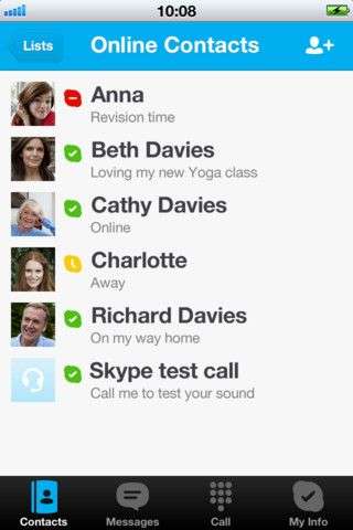 Skype iOS