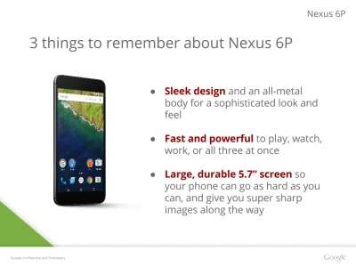Slide Nexus 6P