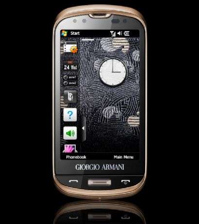 Smartphone Giorgio Armani-Samsung