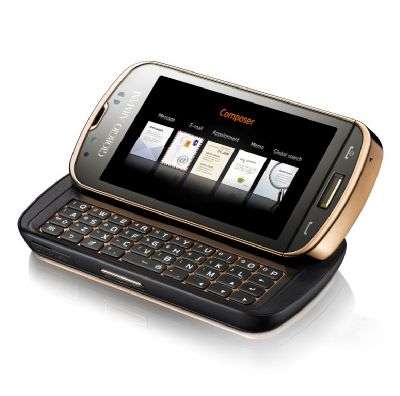 Smartphone Giorgio Armani-Samsung