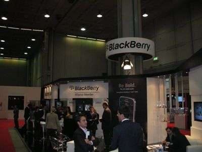 Smau 2008 - Lo stand RIM Blackberry