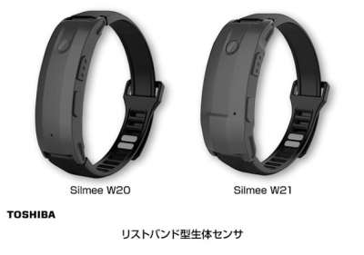 Silmee W20 e W21, le due nuove smartband firmate Toshiba