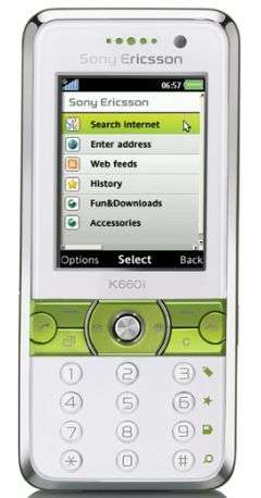 Sony Ericsson K660i