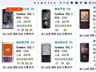 Sony Ericsson P3i e P5i