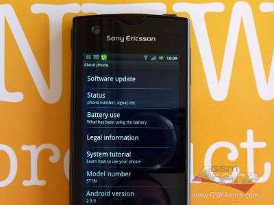 Sony Ericsson ST18i / Urushi