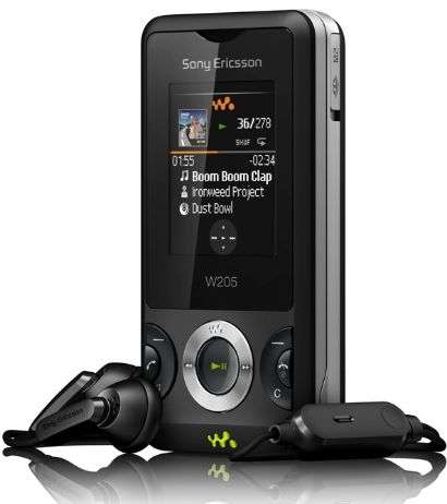 Sony Ericsson W205