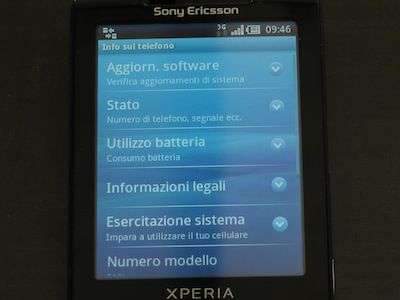 Sony Ericsson X10 Mini