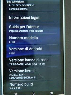 Sony Ericsson Xperia Arc