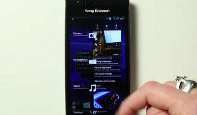 Sony Ericsson Xperia ICS
