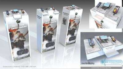 Sony Ericsson Xperia Play stand