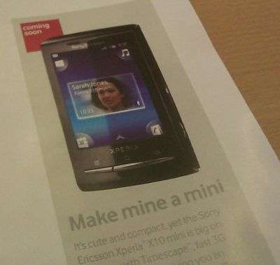 Sony Ericsson Xperia X10 Mini