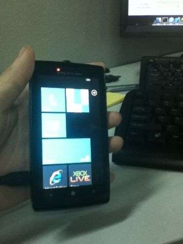 Sony Ericsson con WP7