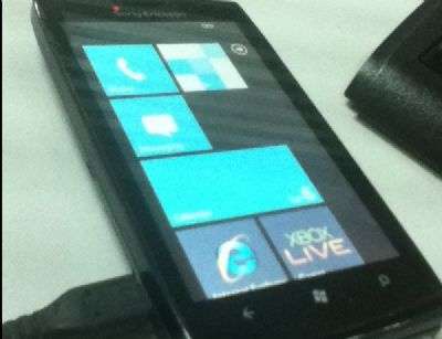 Sony Ericsson con WP7