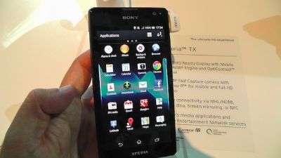 Sony Mobile IFA2012 Xperia