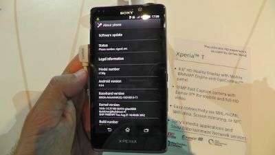 Sony Mobile IFA2012 Xperia