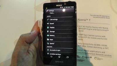 Sony Mobile IFA2012 Xperia