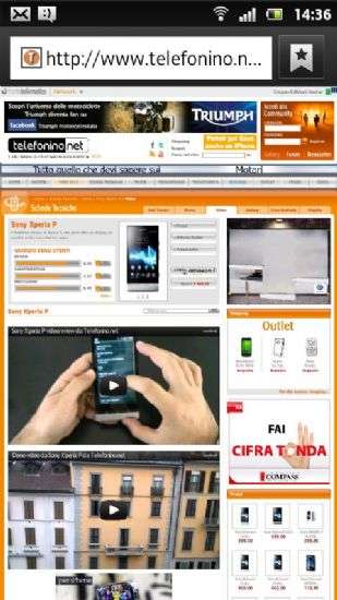 Sony Mobile Xperia U