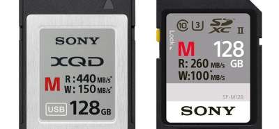 Sony XQD e SF-M