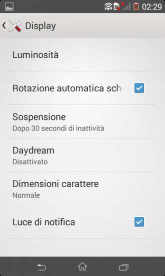 Sony Xperia E1