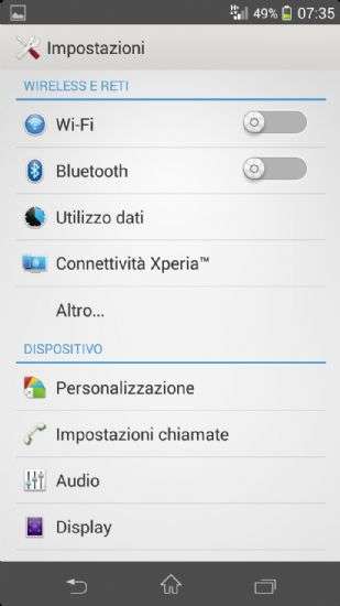 Sony Xperia Z1 Compact