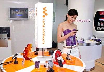 Store Sony Ericsson a Taiwan
