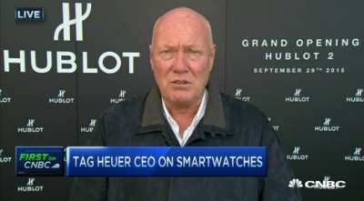 Jean-Claud Biver, CEO di Tag Heuer