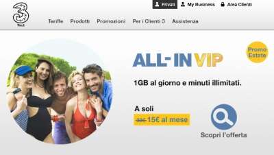 Tre Italia All-In VIP