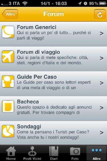 Turisti per Caso per iPhone