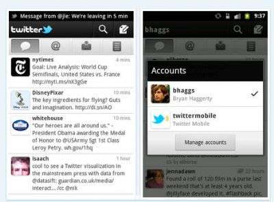 Twitter per Android 