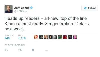 Il tweet di Bezos