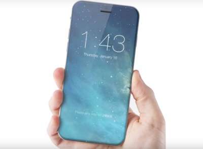 Un presunto render del nuovo iPhone
