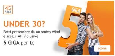 Una delle offerte di Wind