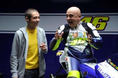 Valentino Rossi e Paolo Cevoli