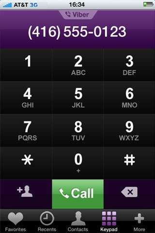 Viber per iPhone