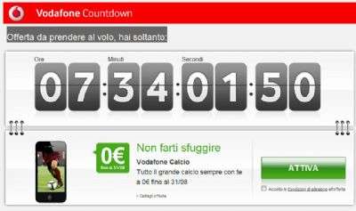 Vodafone Coutdown