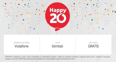 Vodafone HAPPY20